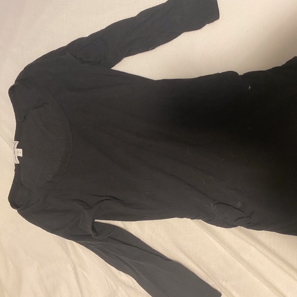 James perse 3/4 sleeve with scrunched sides - Picture 1 of 1